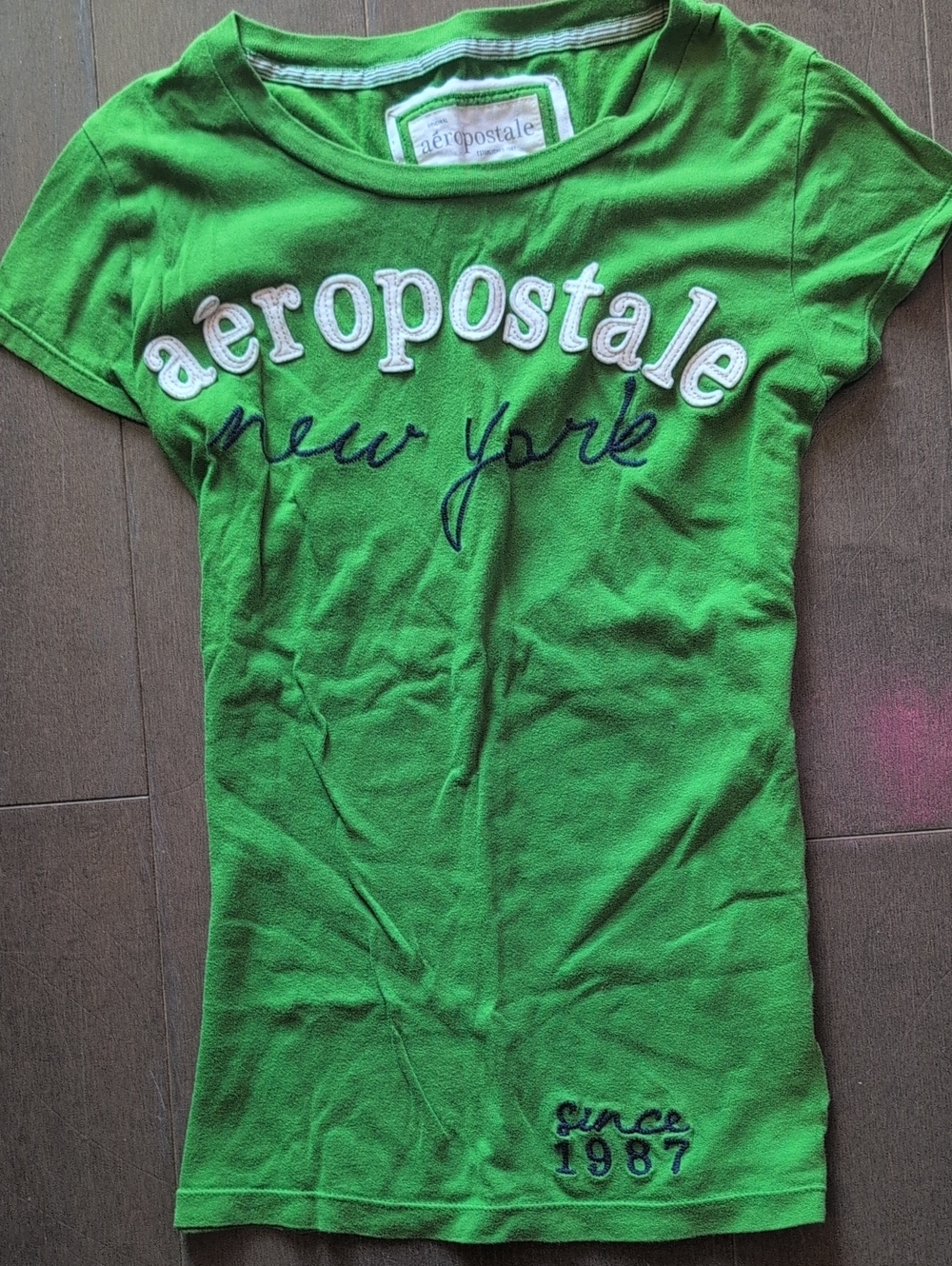 Aeropostale Bright Green Tee